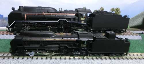 HO（16番）】天賞堂のD51形半流線形（通称ナメクジ形）の試運転