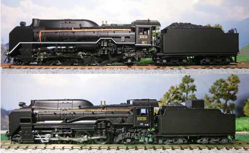 HO（16番）】天賞堂のD51形半流線形（通称ナメクジ形）の試運転
