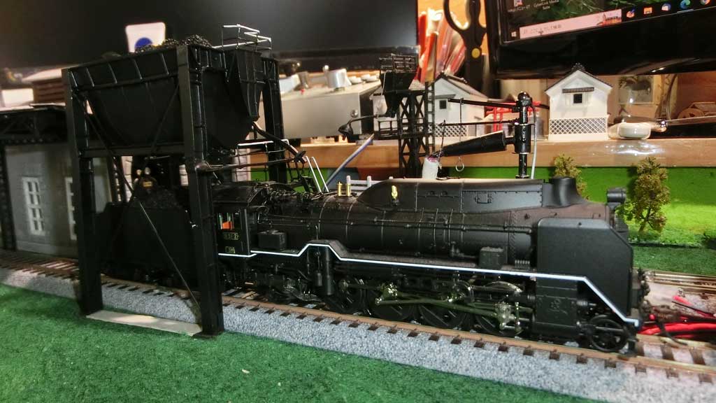 HO（16番）】天賞堂のカンタムSLのD51形鷹取（後藤）式集煙装置付の