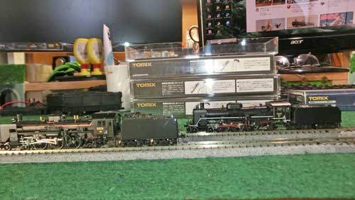 Nゲージ】TOMIXのC55とC57 135が類似している | 鉄道模型を楽しもう