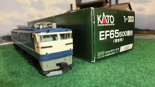 HO（16番）】KATO EF65 500番台（特急色）(1-303）を入手 | 鉄道模型を