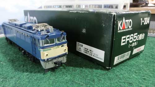 HO（16番）】KATO EF65 0番台（一般形）(1-304）を入手 | 鉄道模型を