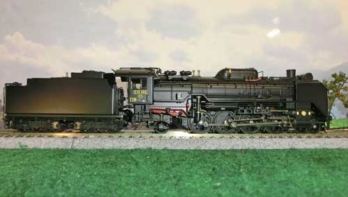 HO（16番）】天賞堂のカンタムSLのD51形498号機を2両目