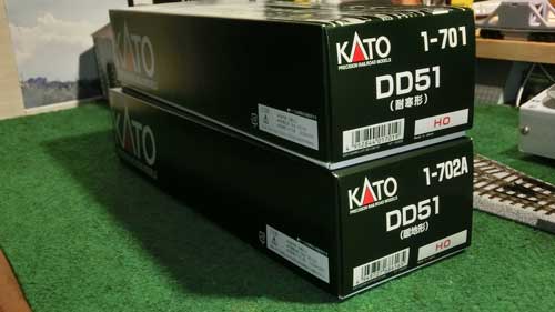 HO（16番）】KATOのDD51の暖地型（1-702A）と耐寒型（1-701）が