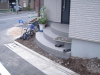 インターロッキング施工前