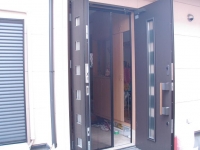 玄関網戸2