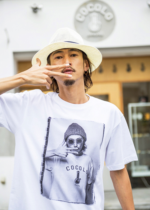 窪塚洋介 卍LINE  COCOLOBLAND  会場限定コラボ Tシャツ