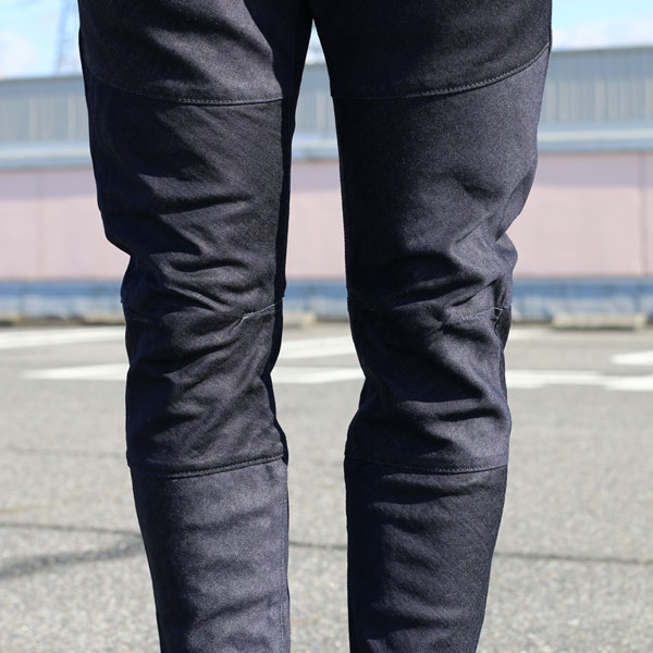 MR.OLIVE] スーパーストレッチバイアスデニム アンクルカットパンツ