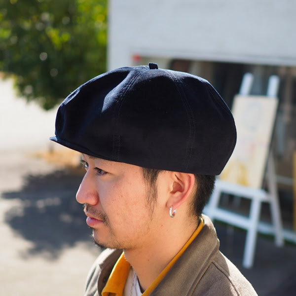 caramel british collection ベレー帽 ネイビー | ajmalstud.com