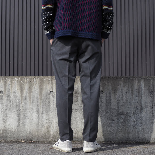 wide tapered pants mens