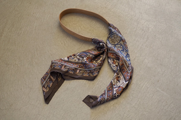 Children of the Discordance] VINTAGE SCARF BELT (MEN) | SYNAPSE BLOG