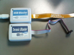 USBブラスターとTerasicブラスター