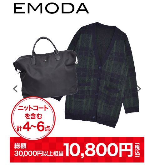 EMODA 2015福袋バッグ