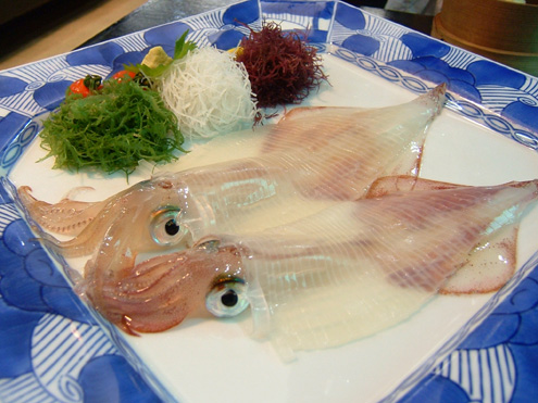 剣先いか刺身