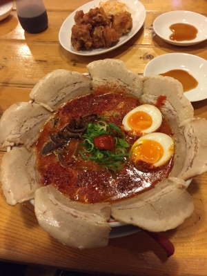 辛いラーメン