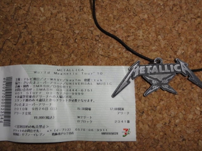 METALLICA¥Á¥±¥Ã¥È¤È¥Í¥Ã¥¯¥ì¥¹