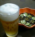 キリン・ザ・ゴールド&もずく酢