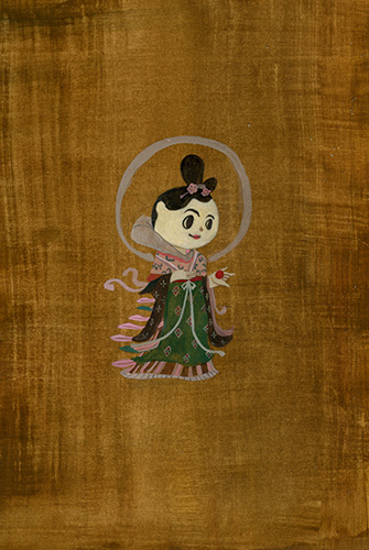 薬師寺の吉祥天女像 | NEWS - 柴崎早智子 illustration