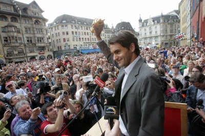 Federer enjoys perfect homecoming