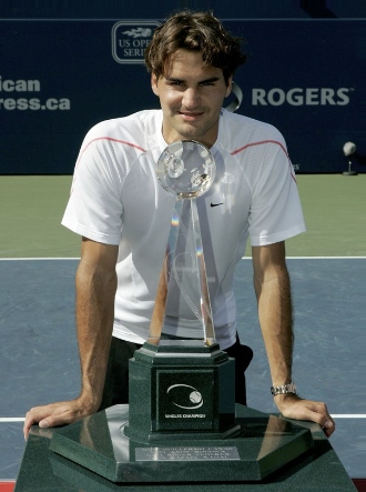2006 Rogers Cup Champion, Roger Federer