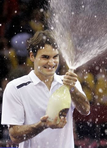 Rogi celebrate with Ferna