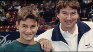 with Jimmy Connors