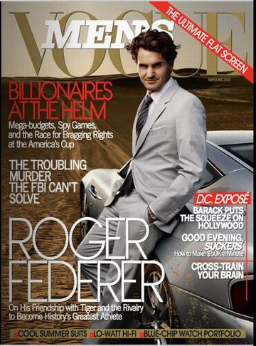 covered men's Vogue