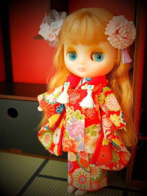 ブライス 19ドレスセット着物 近
