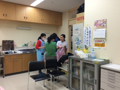 滋賀県立総合保健専門学校（歯科衛生学科）実習！ | 大津市で矯正