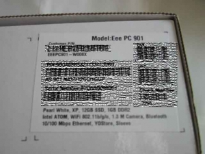 ASUS EeePC・Eee PC901写真画像集3