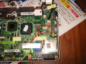 ASUS Eee PC・EeePC901の第2の内蔵USB信号を発見!