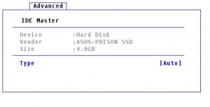 ASUS EeePC・Eee PC 901のBIOS画面4