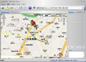 GPSで現在地点を地図表示する ASUS EeePC901・Eee PC 901