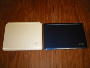 Acer 日本エイサー Aspire Oneの分解、Asus Eee PC 901 4G-Xとの比較3