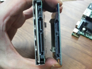 Aspire OneのSSD化実験画像その2
