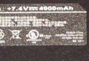 ASUS S101 SSDモデル バッテリ容量 ズームアップ