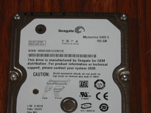 ASUS S101H HDDモデル HDD 拡大写真