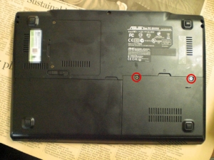 PFB EeePC S101H SSD 高速化 換装