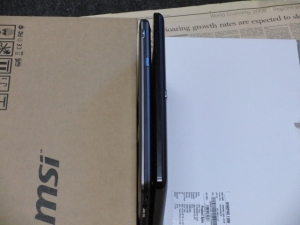 MSI WindPad 110W ACER ICONITA TAB W500 比較3