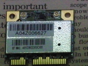 MSI WindPad 110W 分解 マザーボード WiFiカード