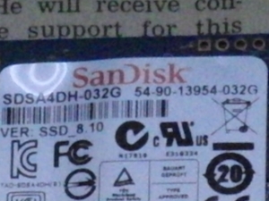 MSI WindPad 110W 分解 マザーボード SSDカード