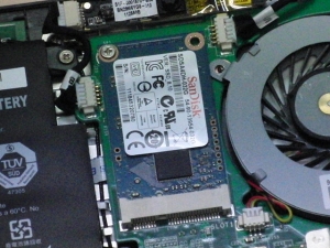 MSI WindPad 110W 分解 マザーボード SSD 32GB
