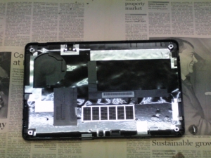 MSI WindPad 110W 分解 裏ブタ
