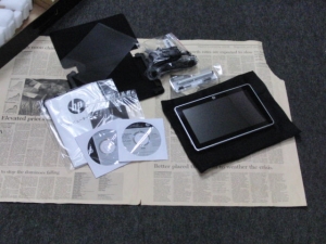 HP Slate 2 Tablet PC 内容物