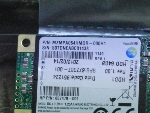 HP Slate 2 Tablet PC 禁断の分解編 64GB SSD
