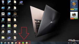 zenbook touch menu