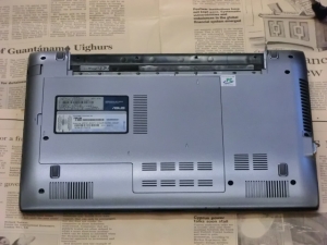 分解 改造 高速化 ASUS U24A-PX3210 メモリ増設