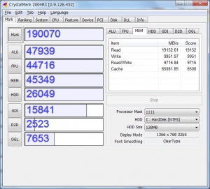 メモリ増設16GB化 ASUS U24A DDR3-1333.vs.DDR3-1600 トランセンドとCFD