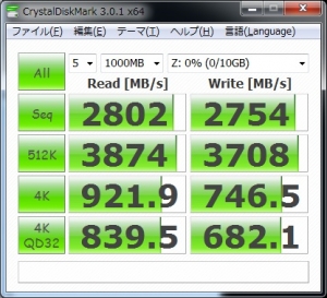 【64bit限定】Windows7 Home Premium OS管理外メモリ、2重ドライブ化の実験