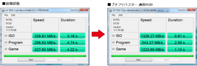intel ssd ベンチマーク